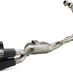Akrapovic Dubbele uitlaat titanium XSR700 Gecertificeerd
