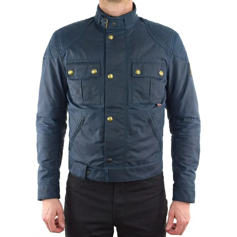 Belstaff Brooklands Jacket Navy Blue Meest Verkocht