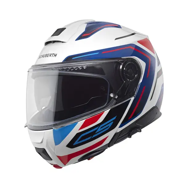 Snelle Levering Schuberth C5 Omega White Blue 253