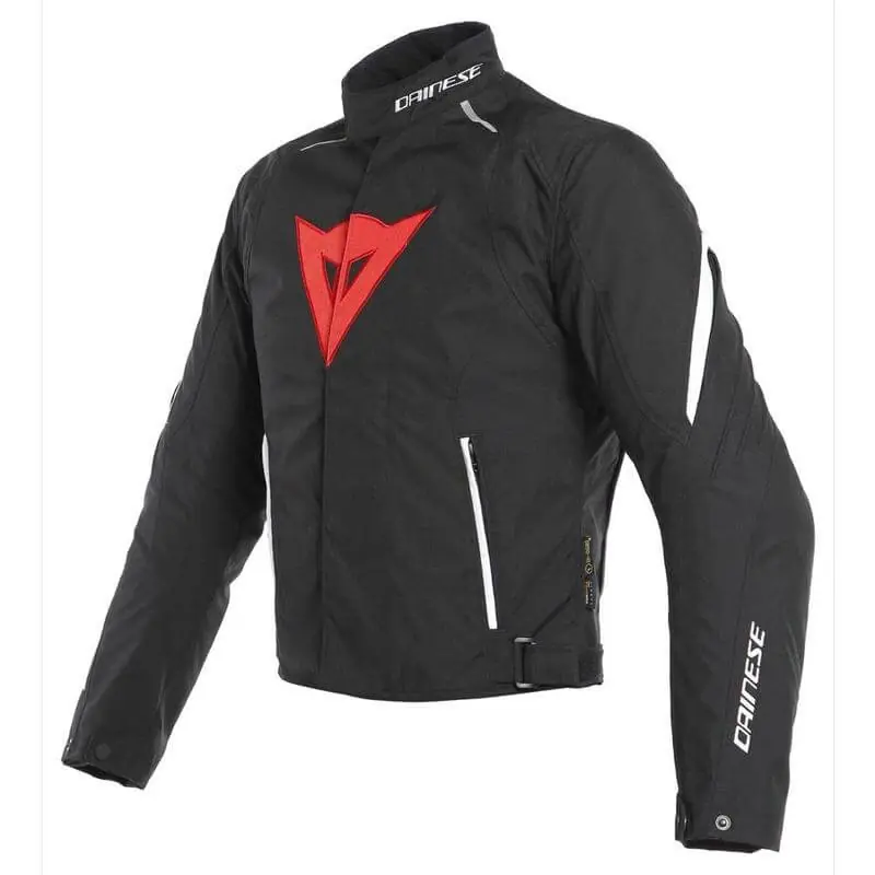 Tijdelijk Beschikbaar Dainese Laguna Seca 3 D Dry Jacket Black Lava Red White A77