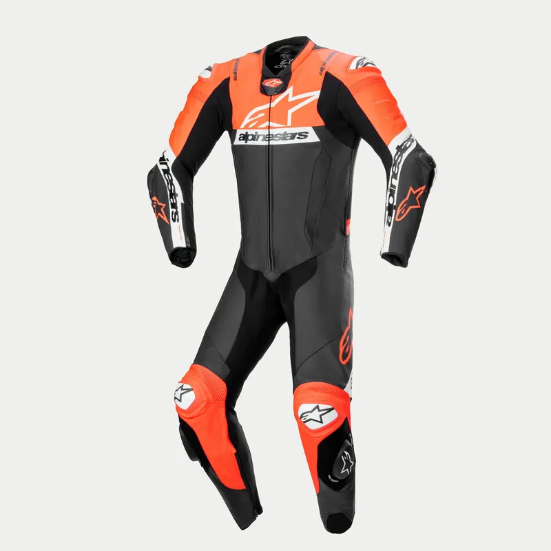 Fabrieksprijs Alpinestars Missile V2 Ward 1pc Suit Black Red Fluo White 1321