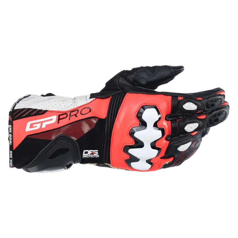 Alpinestars GP Pro R4 Gloves Black Red Fluo White 1321 Meest Verkocht