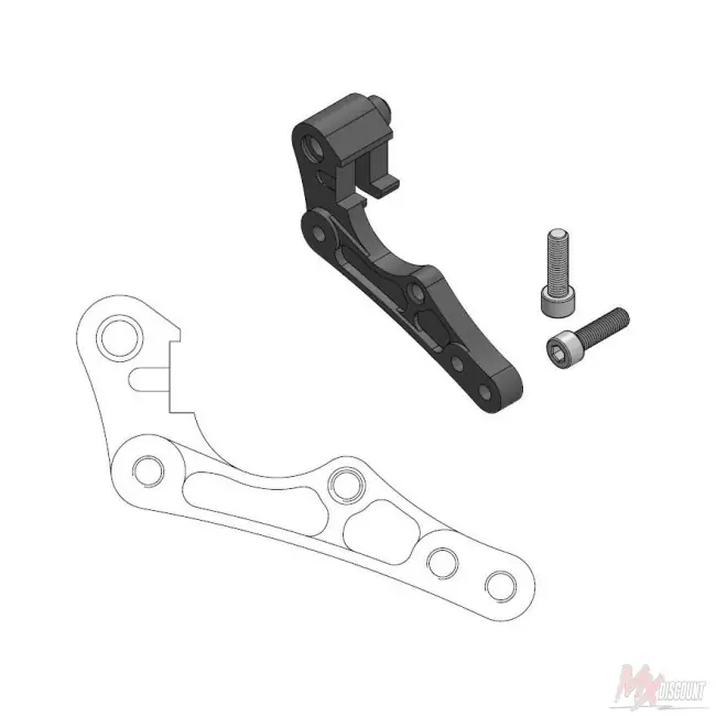 Gereduceerde Prijs Moto-master voorremschijf Adapter 270mm ktm husq