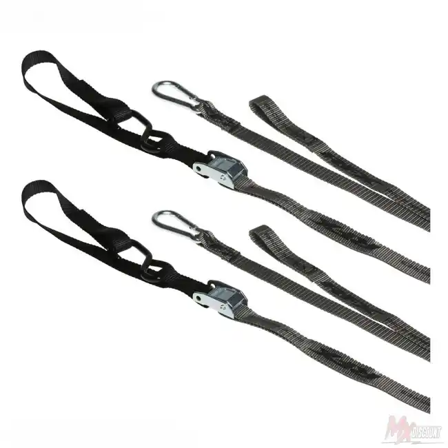 RFX Spanbanden Tiedown Hi/Viz 1.0 Grijs/Zwart Op = Op