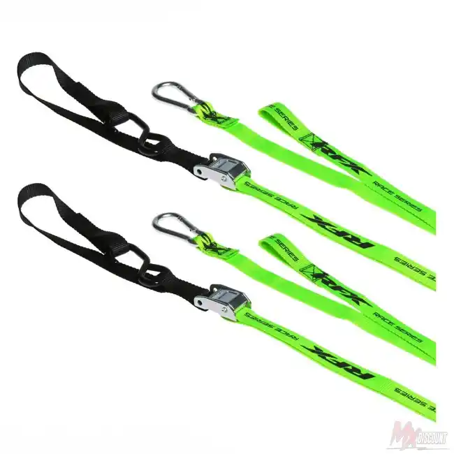 RFX Spanbanden Tiedown Hi/Viz 1.0 Geel/Groen Finale Uitverkoop