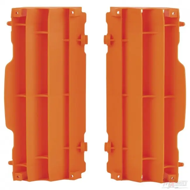 Aanbieding Polisport Radiateur Lamellen ktm husq sx tc 07-15 exc te 08-16 Oranje