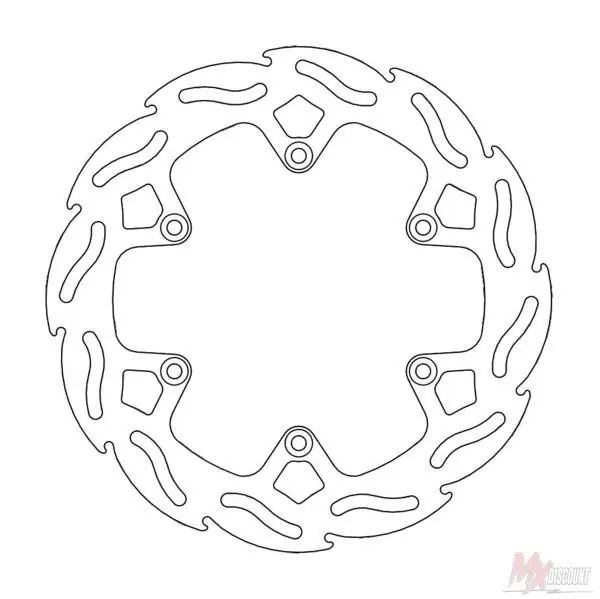 Moto-Master flame achterremschijf ktm husq gas 220mm Koopje