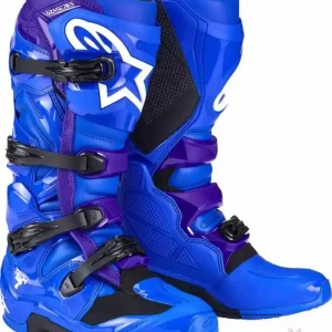 Alpinestars Tech 7 crosslaarzen paars 40.5 Meest Verkocht