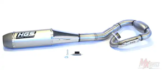 Express Levering HGS uitlaat systeem compleet yamaha yzf 250 14-18