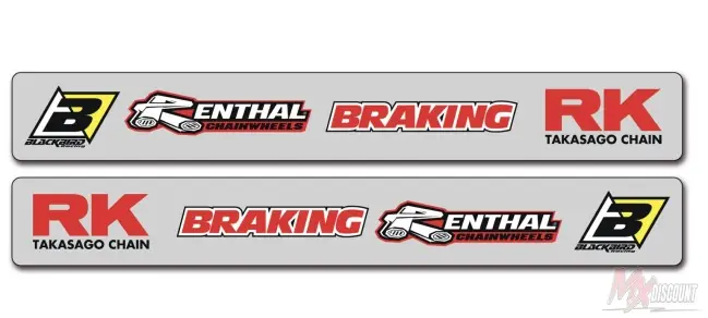 Beste Prijs Blackbird achterbrug sticker set kawasaki kx 125 250 94-08 kxf 250 450 04-24