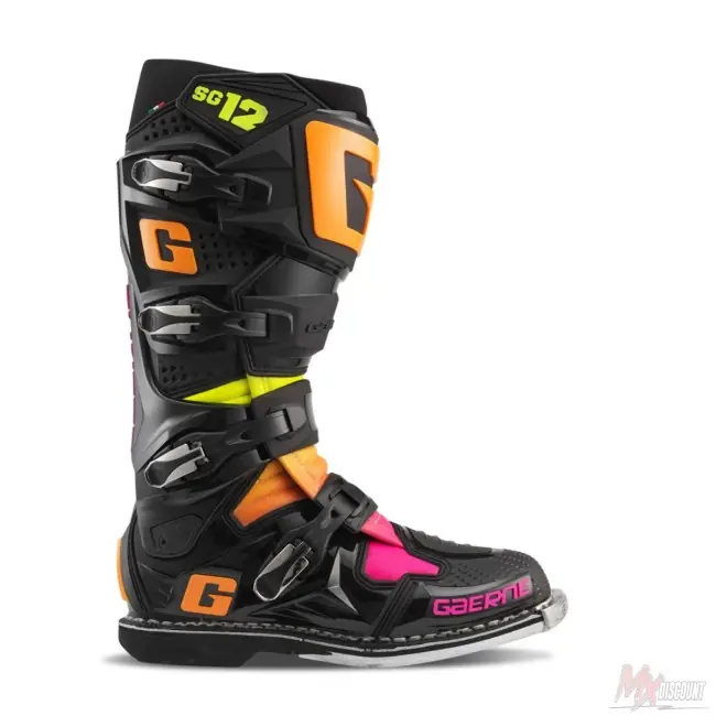 Gaerne SG-12 Crosslaarzen oranje/roze ltd 42 Betrouwbaar