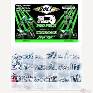 Bolt Pro pack boutenset kawasaki kx 125 250 88-08 500 87-01 Bestel Nu