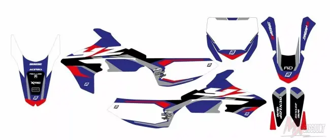 Beste Prijs Blackbird stickerset dream 5 yamaha yz 65 19-25