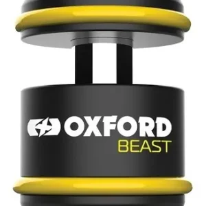 Weekendaanbieding Oxford Beast Lock zwart en geel uitverkoop