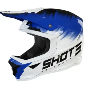Aanbieding Dětská motokrosová přilba Shot Furious Versus černo-modro-bílá výprodej