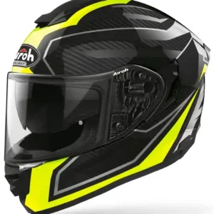 Weekendaanbieding Integrální přilba na motorku Airoh ST 501 Prime černo-šedo-fluo žlutá