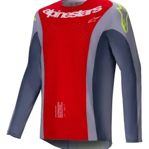 Op = Op Alpinestars Techstar Melt motorcross trui rood-grijs M