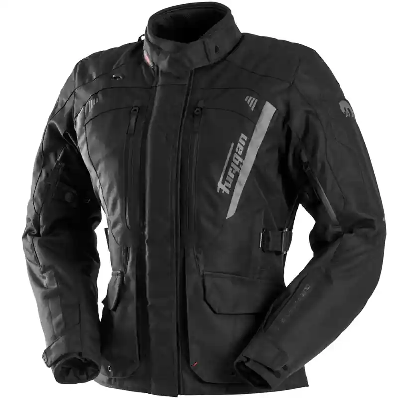 Speciale Aanbieding Dames Furygan Apalaches Lady Evo zwart-grijs motorjack S