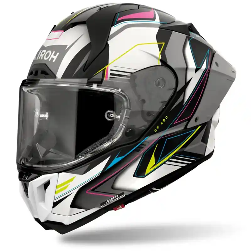 Aanbieding Integraal motorhelm Airoh GP800 Must mat multicolor XS