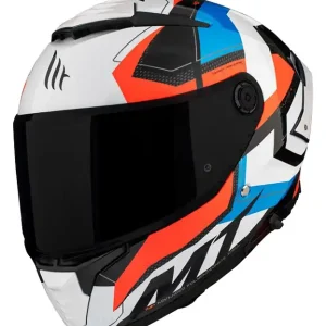 Aanbieding Integrální přilba na motorku MT Thunder 4 SV Valiant A0 černo-červeno-modro-bílá