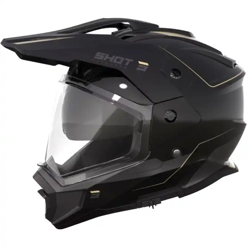 Weekendaanbieding Enduro Helm Shot Trek Rally zwart en beige XS