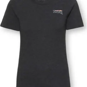 Aanbieding Dames-T-shirt Red Bull Adrenaline grijs en wit M-16 &euro;