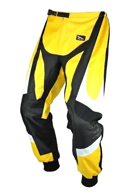 Gratis Retour MX kalhoty M-line žluté