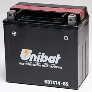 Baterie bezúdržbová Unibat CBTX14-BS, 12V 12Ah Meest Verkocht