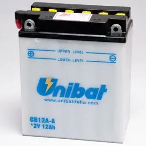 Beperkte Voorraad Baterie standard Unibat CB12A-A, 12V 12Ah