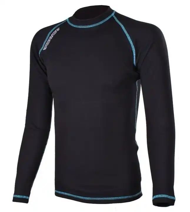 Thermoshirt RSA Heat zwart - blauw met lange mouwen XS Nieuw