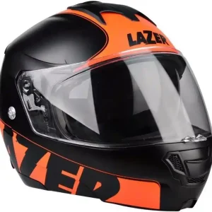 Vyklápěcí přilba na motorku Lazer Lugano Raccoun oranžová Aanbieding