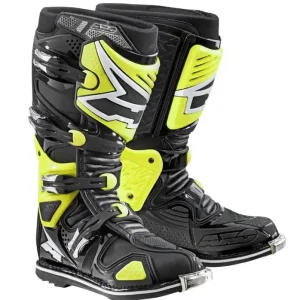 Moto boty AXO A2 černo-fluo žluté výprodej Bestel Nu