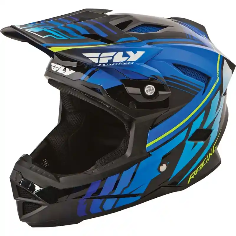 Aanbieding Motokrosová přilba FLY Racing DEFAULT - USA černo-modrá