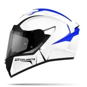 Integrální přilba na motorku MT Blade 2 SV Blaster bílo-modrá Korting