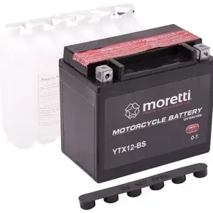 Alleen Vandaag Konvenční motocyklová baterie Moretti MTX12-BS, 12V 10Ah