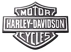 Aanbieding 3D samolepka Harley-Davidson chrom