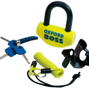 Laatste Versie Zámek Oxford Big Boss U profil žluto-černý 14 mm