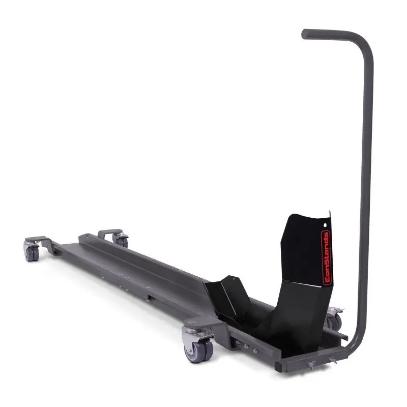 Seizoensaanbieding Motorfiets Motor Mover met inrijklem ConStands Smart-Mover Rangeerrail too 450kg grijs