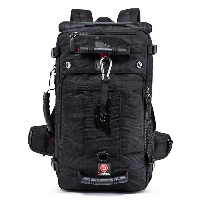 Seizoensaanbieding Motor rugzak Bagtecs HK4 buddyseat tas 45Ltr in zwart