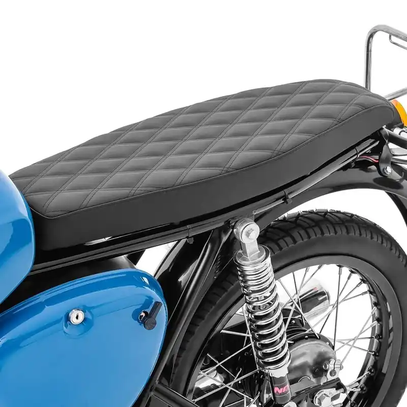 Bestel Nu Platte zadel compatibel met Simson S50 S51 S70 Craftride VS5 zwart