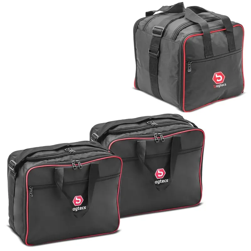 Voordeelprijs Zijkoffer binnentassen + aluminium topkoffer binnentas 35 liter compatibel met Triumph Tiger Expedition