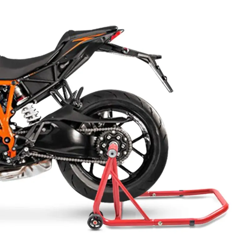 Paddock stand achter Monobrug compatibel met KTM 1290 Super Duke / R 14-23 ConStands Single-Classic rood Speciale Aanbieding