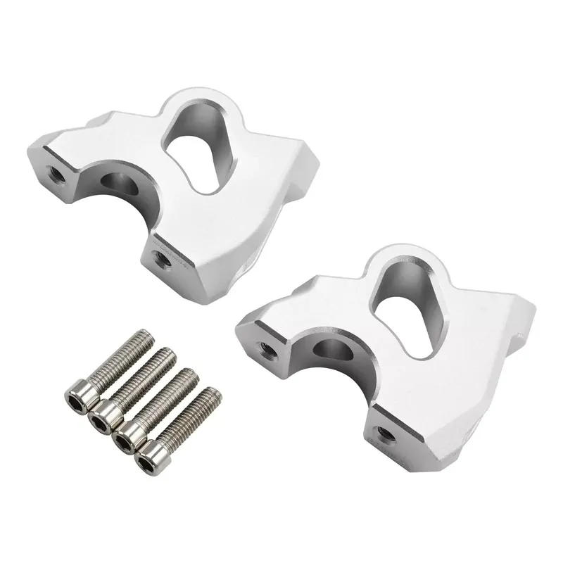 Exclusieve Aanbieding Stuurverhoging 38 mm passend voor BMW R 1300 GS / Adventure 23-26 stuurverhoger Tourtecs LH6 chroom