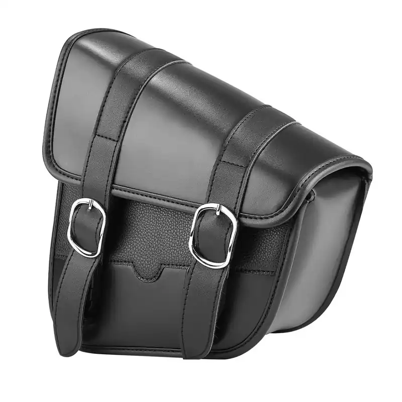 Achterbrug tas links compatibel met Harley Davidson Softail 00-17 zadeltas Craftride HT31 zwart Goedkoop