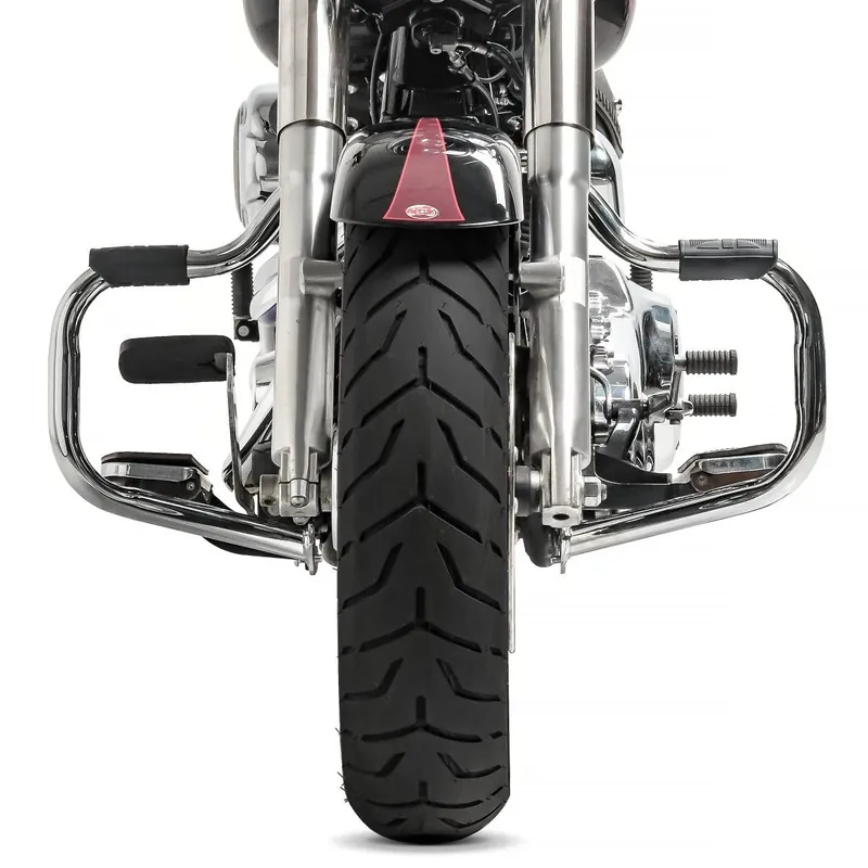 Valbeugels passend voor Harley Davidson Heritage Softail Classic 00-17 Craftride Mustache chroom Lage Kosten