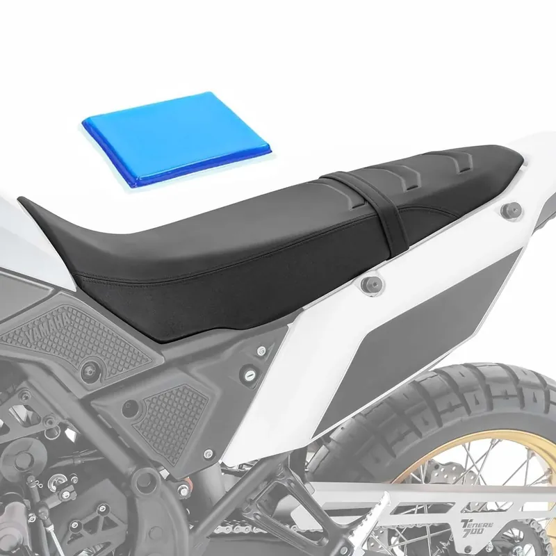 Speciale Aanbieding Rallye zadel hoog Gel voor Yamaha Tenere 700 19-24 Tourtecs CST18 + 40mm