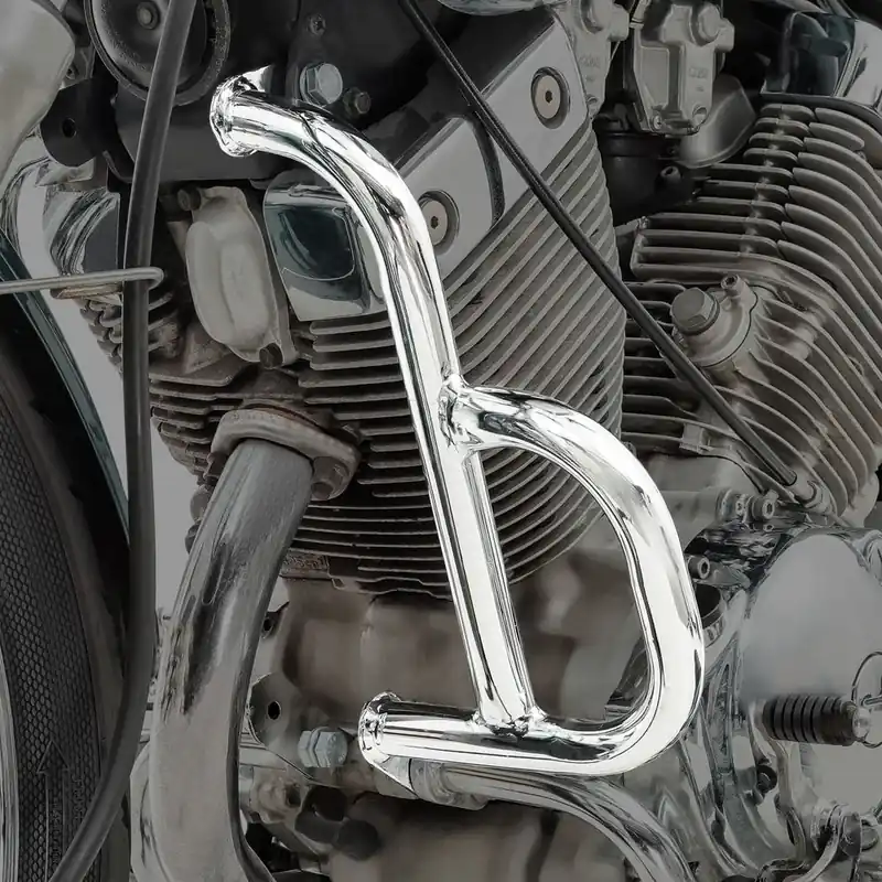 Valbeugels compatibel met Yamaha XV 535 Virago 88-03 Motor crashbar Craftride chroom GB3 Laatste Versie