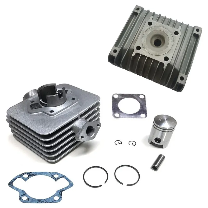 Set cilinder 50cc met zuiger en cilinderkop voor Simson S51 S53 SR50 Schwalbe KR51/2 Craftride ZK14 Goedkoop