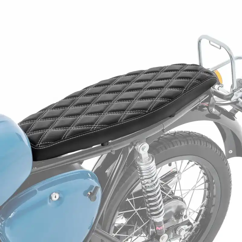Direct Verzonden Platte zadel compatibel met Simson S50 S51 S70 zwart VS6 Craftride