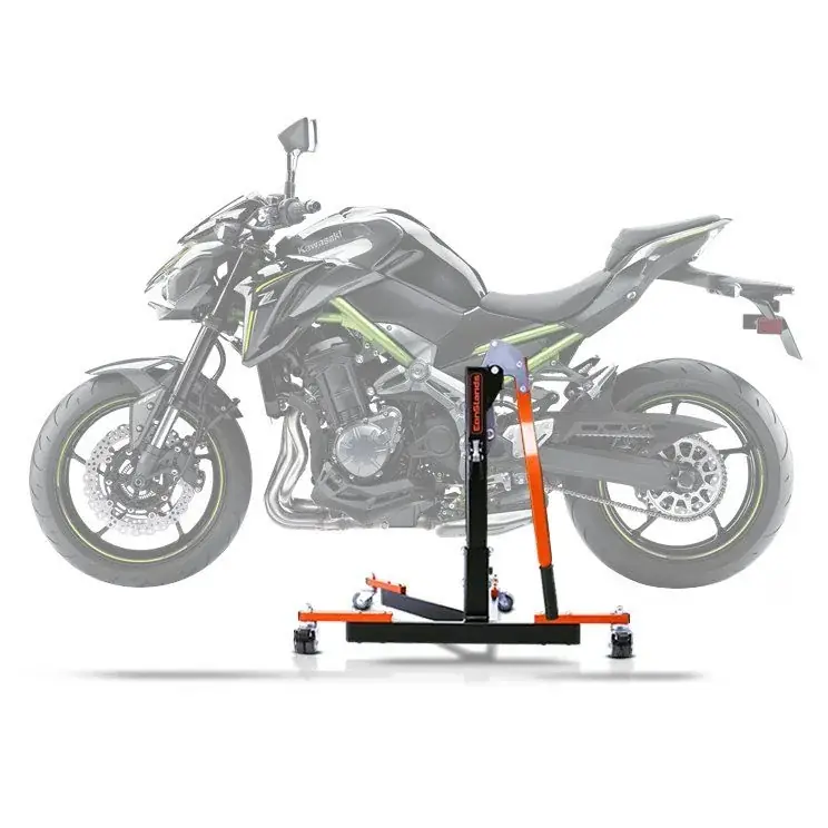 Populair Center Paddock Stand compatibel met Kawasaki Z 900 17-26 Lift ConStands Power-Evo oranje